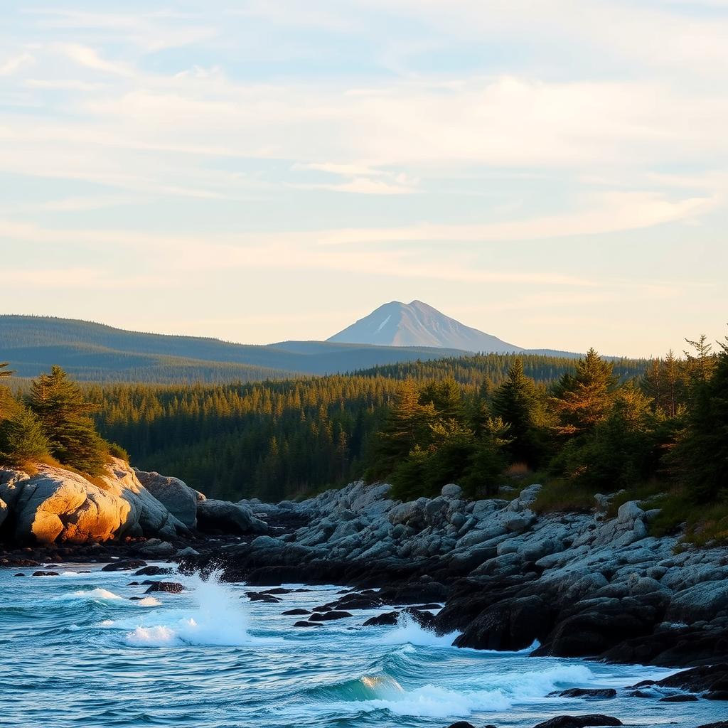 Acadia National Park Scenic Landscape
