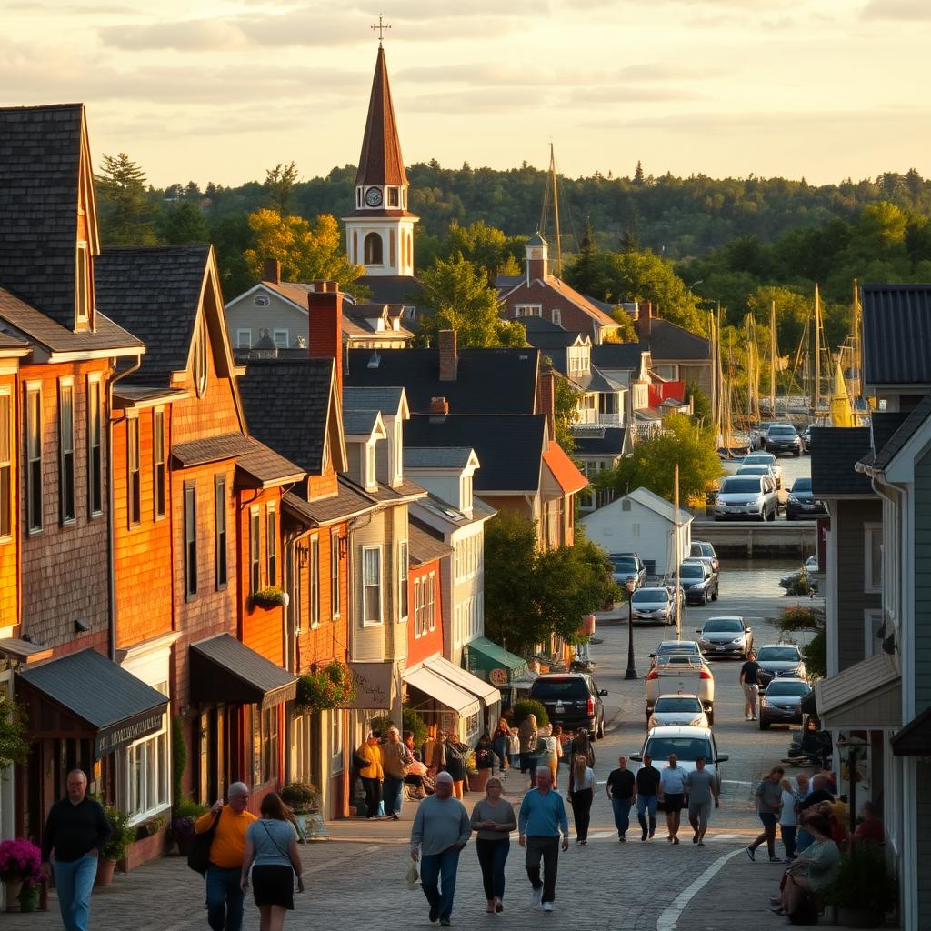 Charming Maine Small Towns Historic Attractions