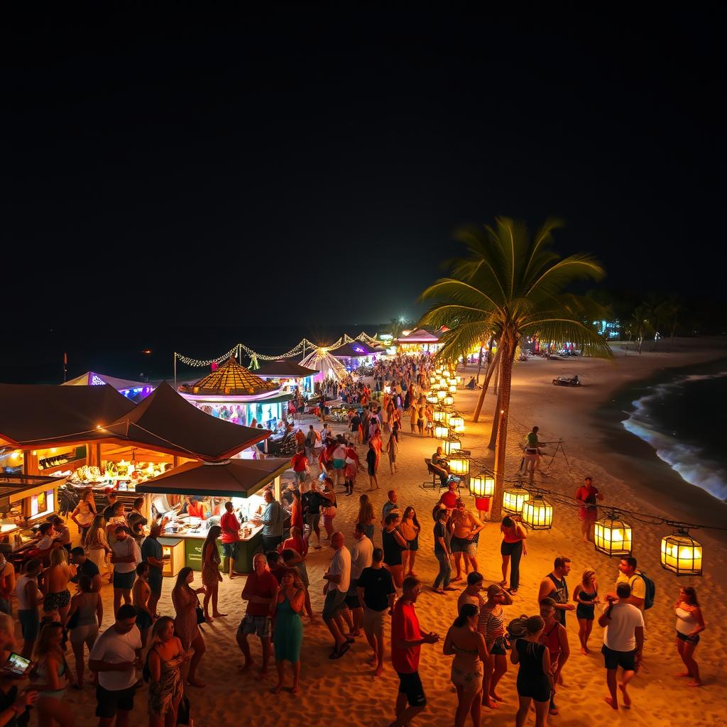 Bavaro beach nightlife and entertainment