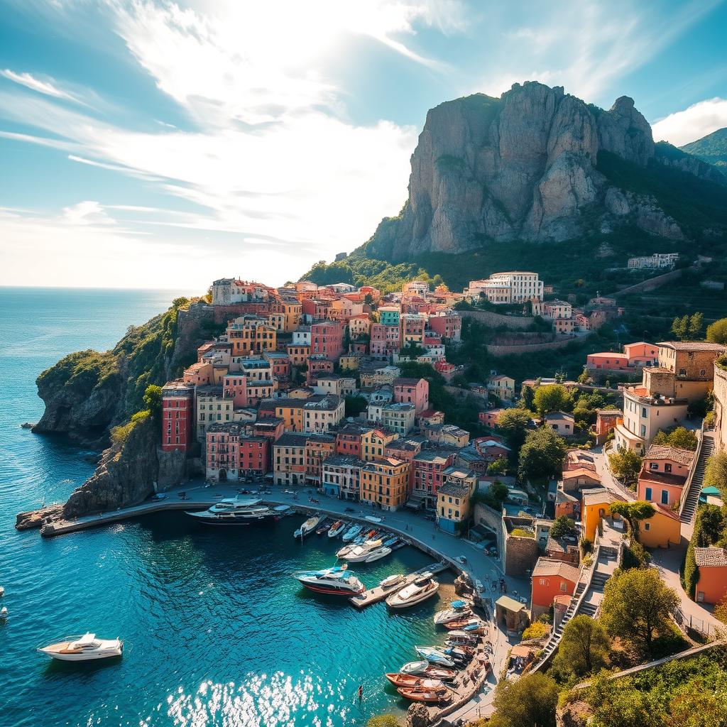 Cinque Terre Villages Landscape