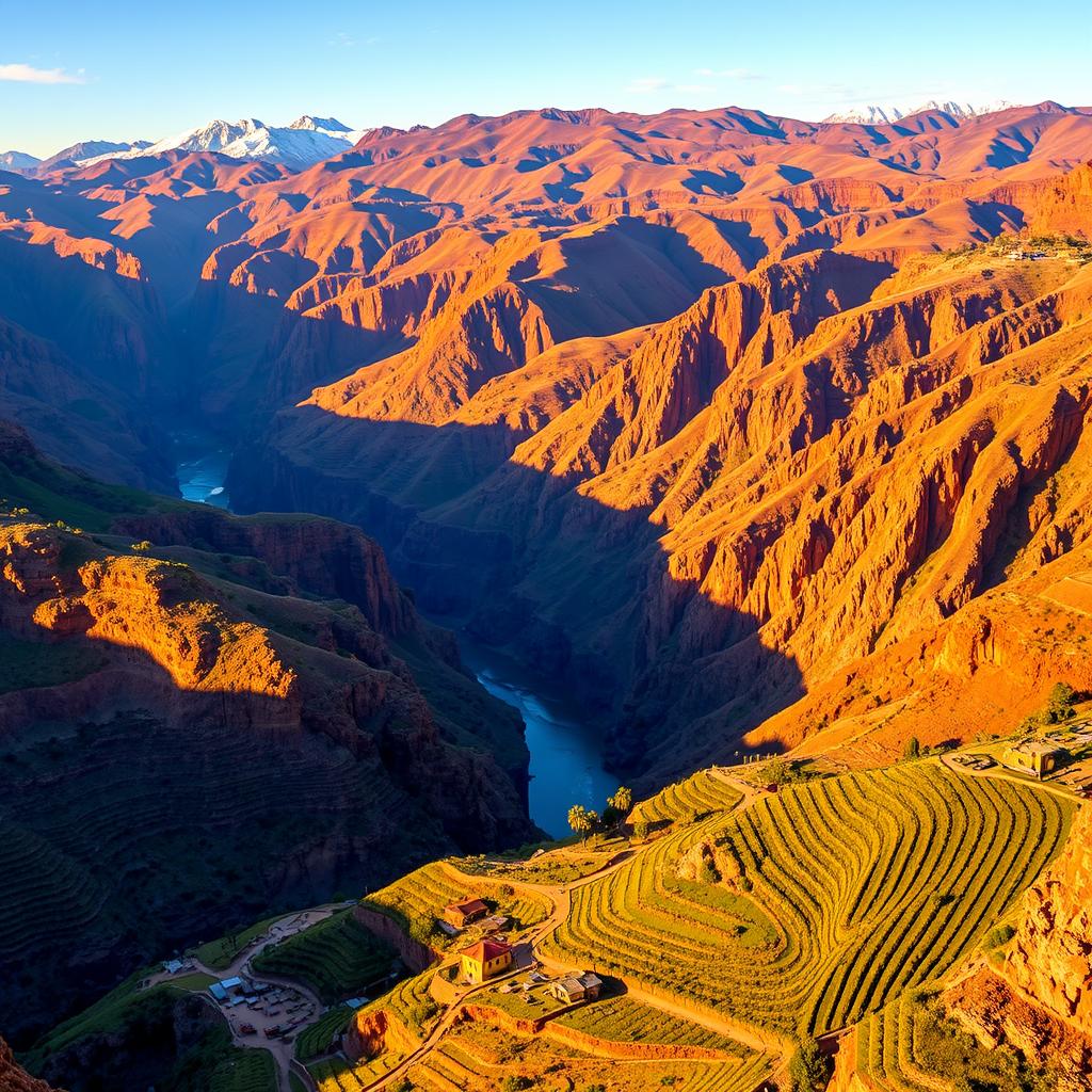 Colca Canyon Landscape