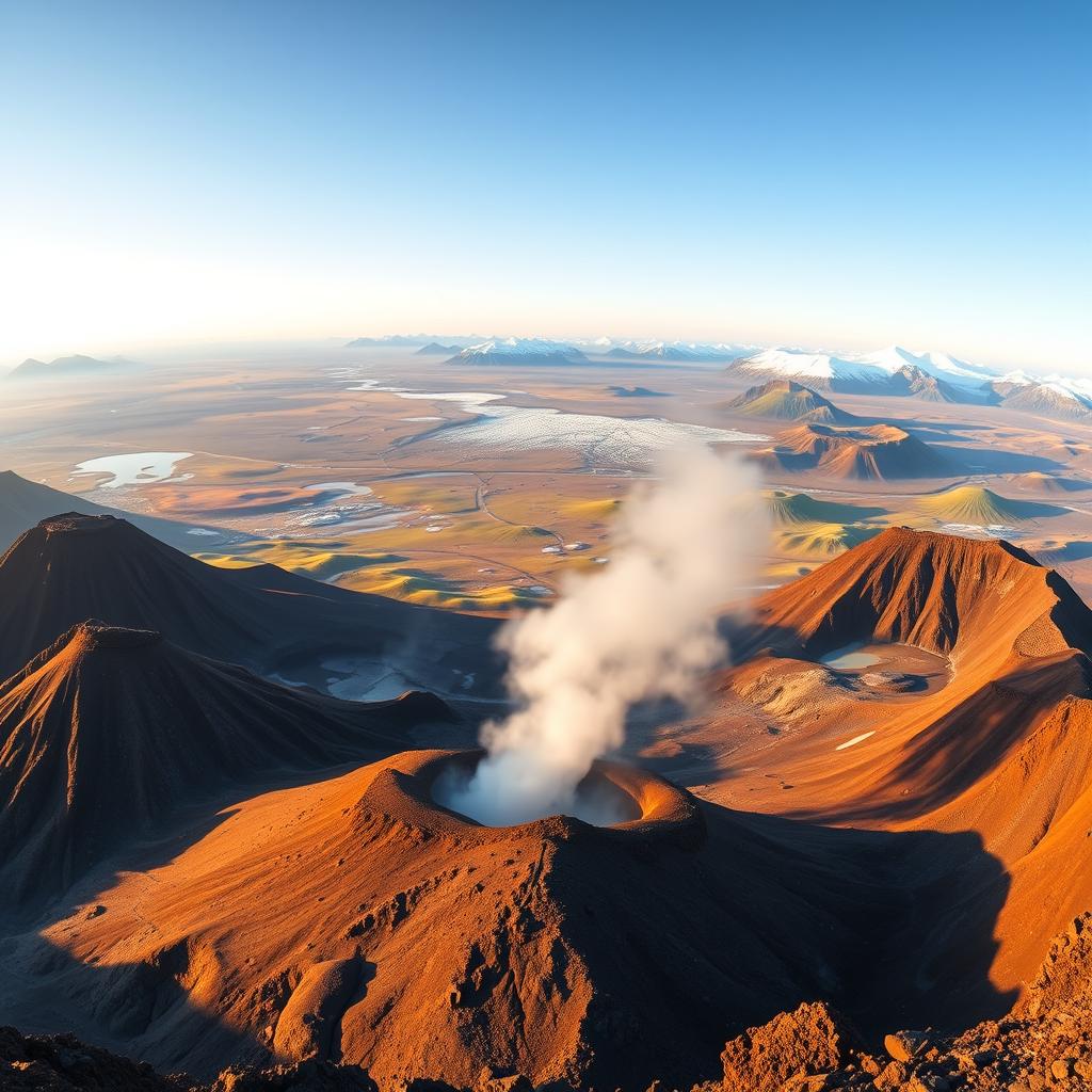 Golden Circle volcanic landscapes in Iceland Golden Circle volcanic landscapes in Iceland
