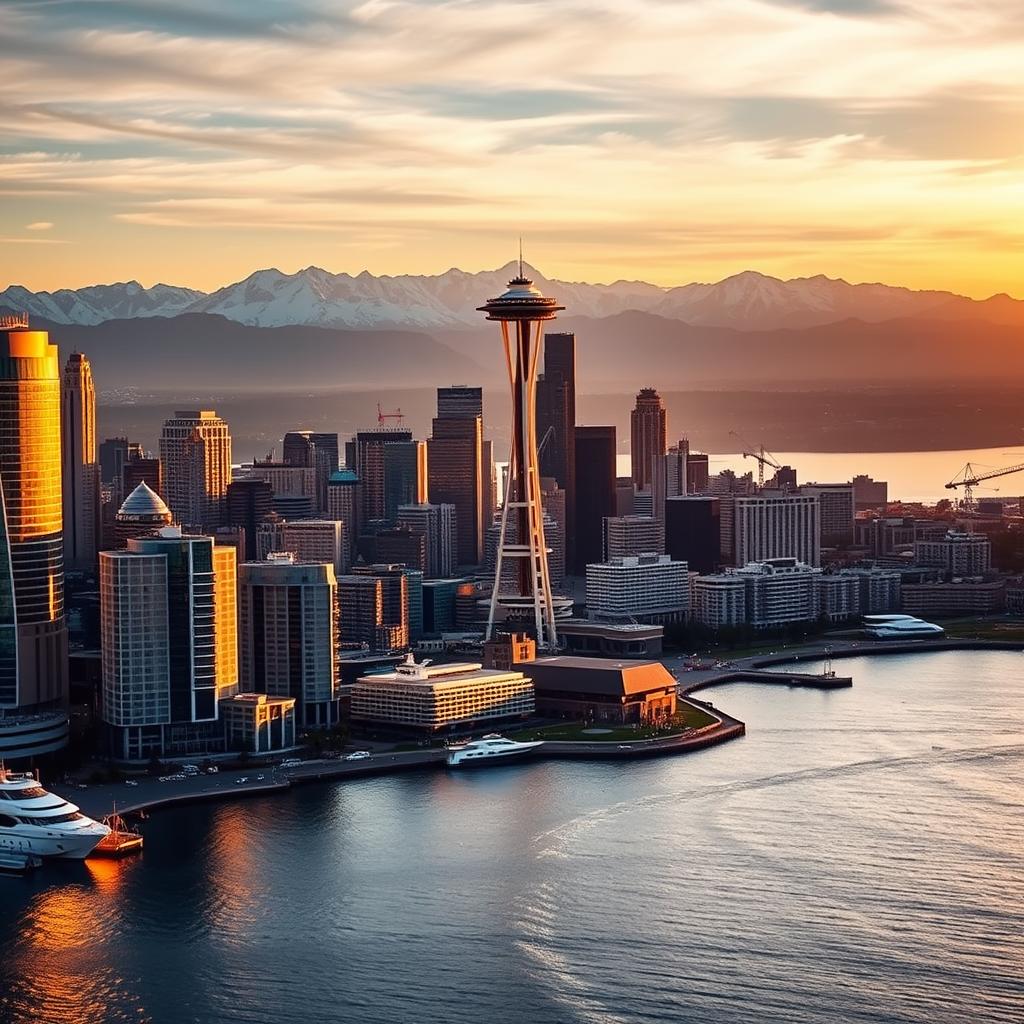 Luxury Seattle Hotels Skyline View Luxury Seattle Hotels Skyline View