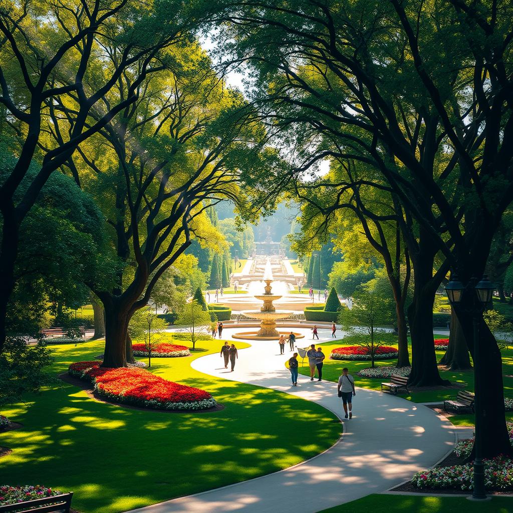 Madrid Parks Green Spaces