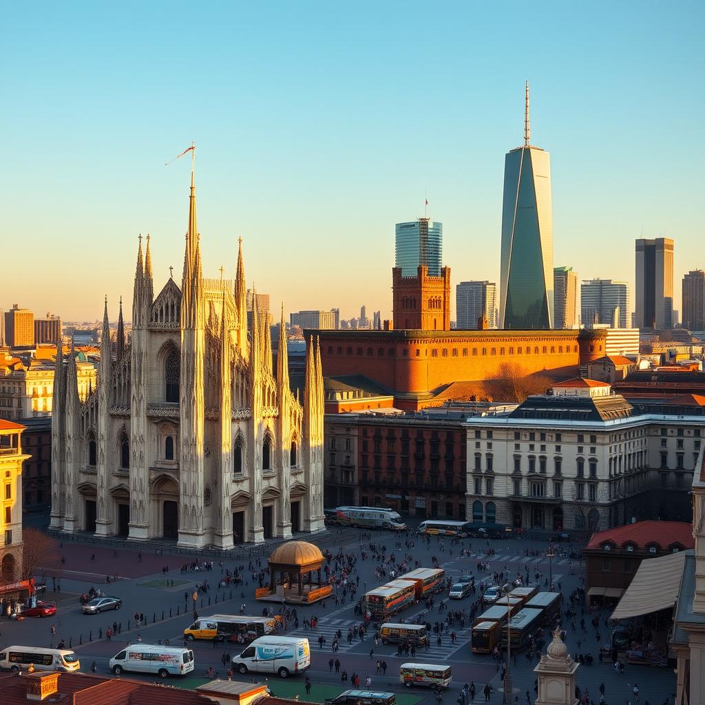 Milan Landmarks Sightseeing