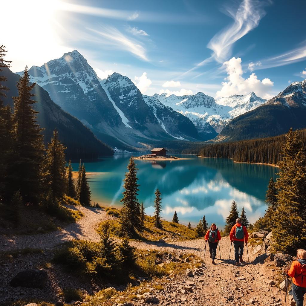 Mountain Outdoor Adventures Landscape