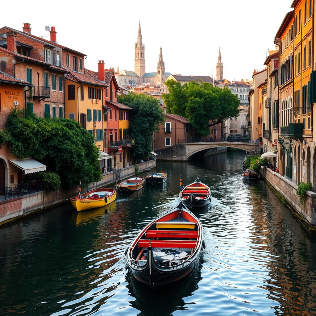 Navigli Milan Canals