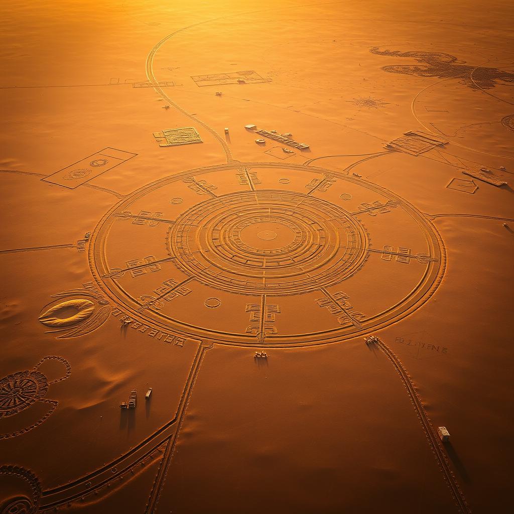 Nazca Lines Aerial View