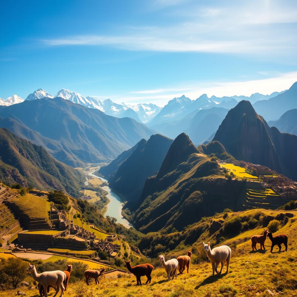 Sacred Valley Peru Inca Landscape