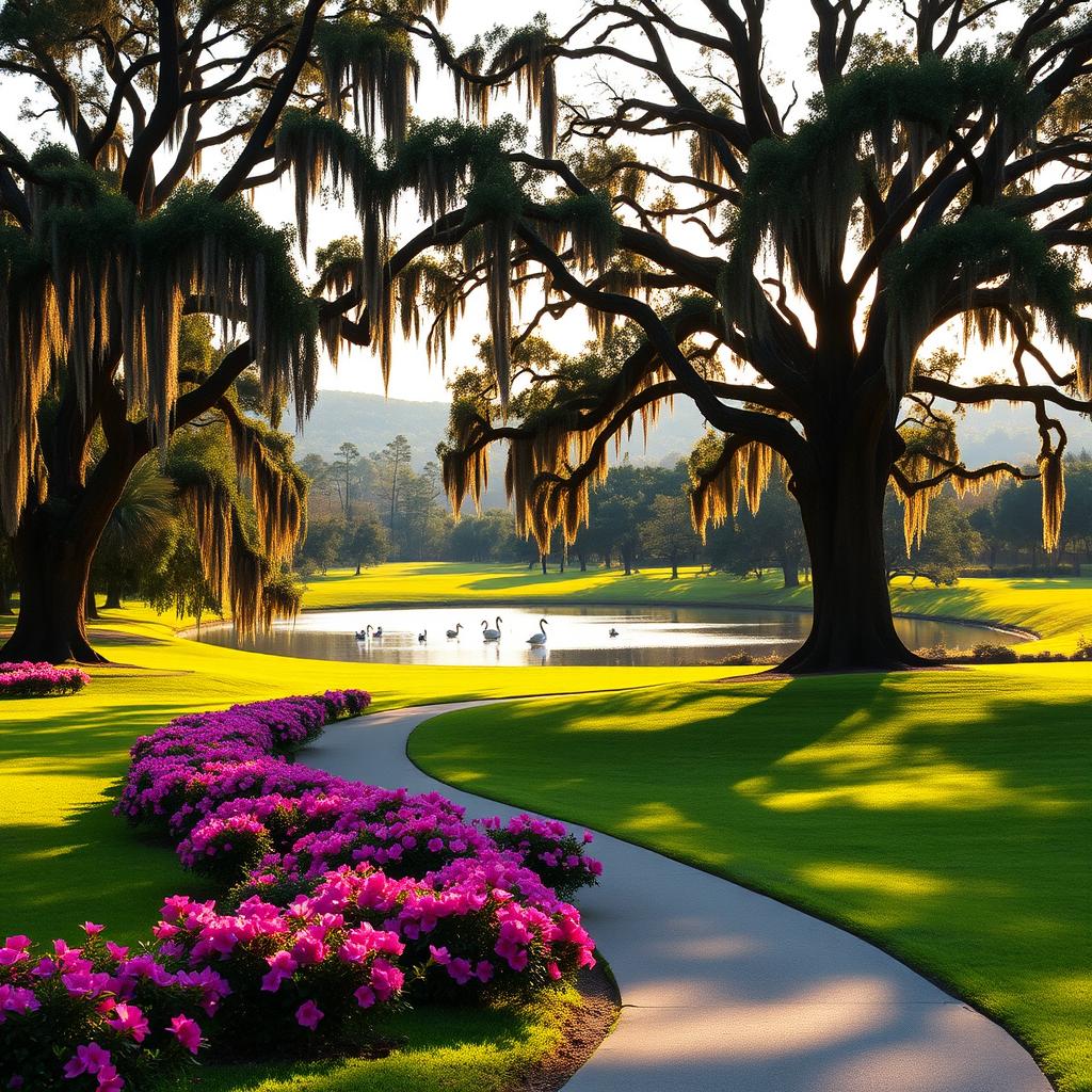 Savannah Parks Landscape Savannah Parks Landscape