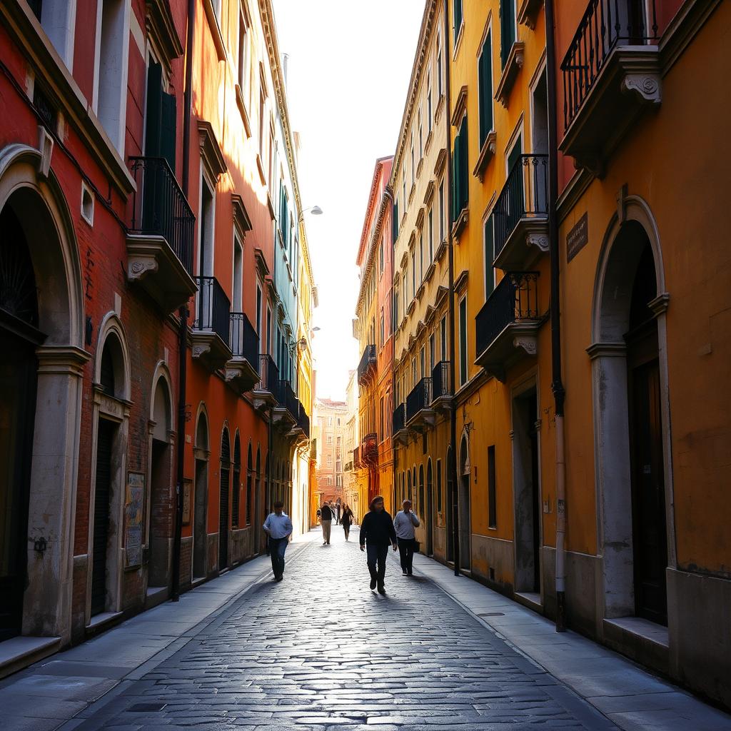 Venice Narrow Streets Photography