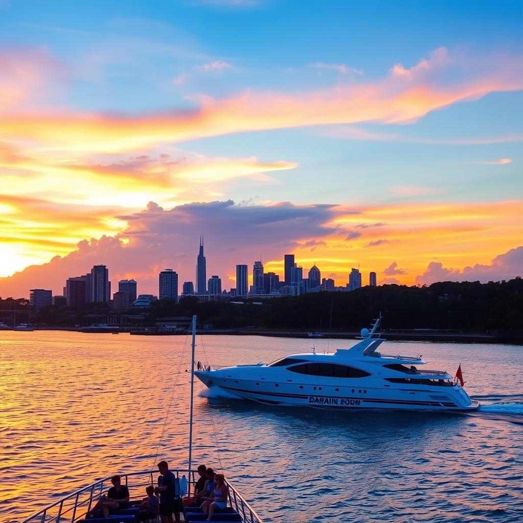 Darwin Harbour Sunset Cruise Darwin Harbour Sunset Cruise