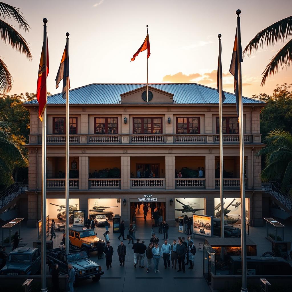 Darwin Military Museum World War II Exhibit Darwin Military Museum World War II Exhibit