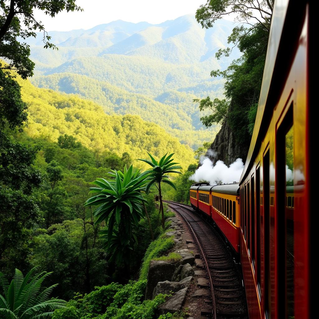 Kuranda Scenic Railway scenic tour in Cairns