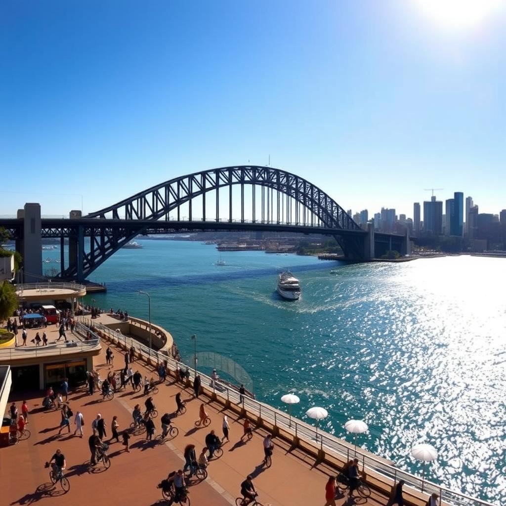 Sydney Harbour Bridge Panoramic View